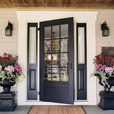 Decorating your front door is a relatively easy way to add some holiday cheer to your home. 30 Front Door Ideas Paint Colors For Exterior Wood Door Decoration And Home Staging