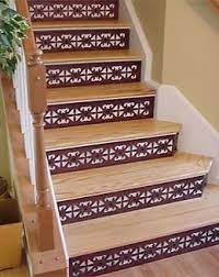 Hardwood Decorative Stair Risers Contrasting With Hardwood Tread Covers Colonial Single Dramatic Stair Decor Stairs Stair Risers