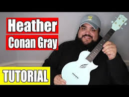 Blue and grey guitar chords. Heather Conan Gray Easy Ukulele Tutorial Youtube Ukulele Tutorial Ukulele Ukulele Chords
