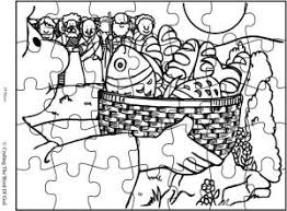 Jesus feeds 5000 coloring page coloring home from printable coloring pages of jesus feeding the 5000 Feeding The Multitude Crafting The Word Of God