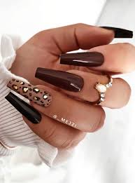 Acrylic nail tips and nail tip glue. 22 Trendy Fall Nail Design Ideas Leopard Nails