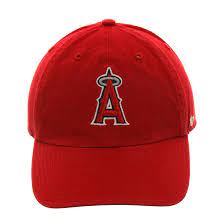 47 Brand Cleanup Los Angeles Angels Game Adjustable Hat Red 47 Brand Adjustable Hat Los Angeles Angels