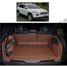 Custom Fit Car Trunk Mat Cargo Mat For Jeep Cherokee Kl 2014 2015 2016 2017 5d Cargo Liner Interior Accessories Fit Car Cargo Liner