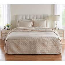 Keep warm in style with our selection of fabulous bedspreads. Pinsonic Fitted Bedspread Brylane Home
