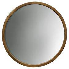 The second challenge for me was making the frame with some woodworking to integrate the led strip, as it was my first wood project which needed precise cuts. Round Decorative Wall Mirror Wood Barrel Frame Threshold Target