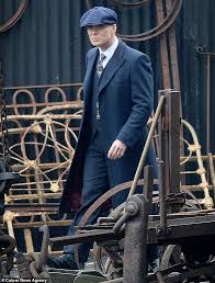 Cillian Murphy Films Scenes On Set Of Peaky Blinders Fifth Series Peaky Blinders Black Country Living Museum Cillian Murphy
