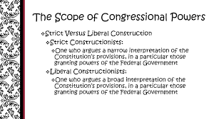 American Studies Chapter 11 Powers Of Congress Ppt Download