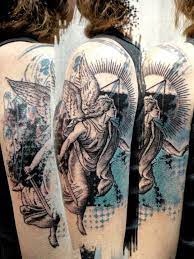 60 Best Angel Tattoos Meanings Ideas And Designs Picture Tattoos Xoil Tattoo Angel Tattoo Designs