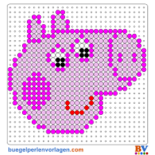 Bügelperlen vorlagen einhorn zum ausdrucken einhorn bastelvorlage zum ausdrucken einhorn einhorn bugelperlen vorlage unicorn perler beads by odette00852. Peppa Wutz Peppa Pig Bugelperlen Vorlage Bugelperlen Vorlagen Bugelperlen Basteln Bugelperlen