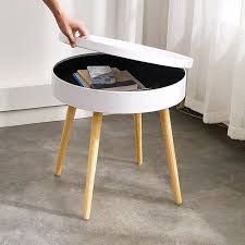 Find great deals on ebay for white round side table. Francine White Or Gray Scandinavian Round Side End Or Center Table Furniture Shopee Philippines