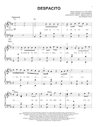 Luis fonsi feat daddy yankee, justin bieber despacito (remix) (2017) (100 величайших песен xxi века по версии rolling stone). Luis Fonsi Daddy Yankee Despacito Feat Justin Bieber Sheet Music Pdf Notes Chords Latin Score Accordion Download Printable Sku 417363