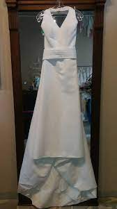 David S Bridal St Tropez Style T8050 Size 8 Color White Price 100 00 Consignment Wedding Dresses Dresses Bridal Consignment