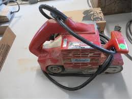 Wow, great sander i was looking at milwaukee for $175.00 no! Milwaukee 3x24 Belt Sander Lambrecht Auction Inc