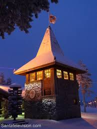 La Torre De La Oficina Central De Correos De Papa Noel En El Pueblo De Santa Claus En Rovaniemi En Finlandia Rovaniemi Lapland Finland Lapland