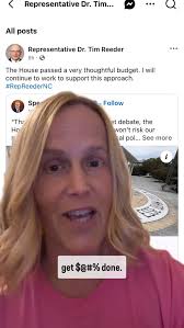 Tiny Tim is getting nervous., The North Carolina House has passed a very  THOUGHTFUL budget…way to pat yourself