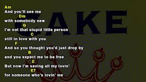 I will survive, hey, hey. I Will Survive Cake Chords And Lyrics Youtube