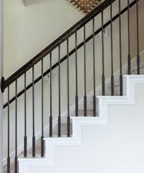 Costs depend a lot on the type of material. Cheap Stair Parts Shop Iron Balusters Handrail Treads Newels