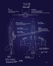 The hornet is also used by the air forces of. F 18 Hornet Blueprint Art Squadron Posters