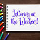 Lettering on the Weekend: Hand-lettered Sign