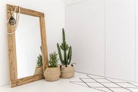 Add a decorative band to center of top and sides with thin sisal rope. Mirror Decoration Ideas For Living Room Dogtas