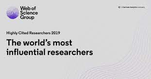 Our independent and thorough editorial. Recipients Highly Cited Researcher Recognition