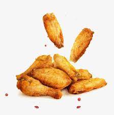 Golden Fried Chicken Wings Fried Chicken Wings Asian Fast Food Chicken Wings