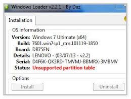 Cara Mengatasi Unsupported Partition Table Windows