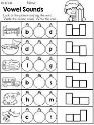 Write The Missing Vowel And The Cvc Word Part Of The Christmas Kindergarten Lite Literacy Worksheets Kindergarten Literacy Worksheets Christmas Kindergarten
