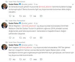 Arap harfleriyle yazılı olan bu dövme nedeniyle oğuz atak'ı suçlayan ve hedef gösteren tgrt ne yaptığının. Sedat Peker Meral Aksener Suc Duyurusunda Bulunacaksa 1997 De Ve 2014 Te Benimle Konustugu Seyler Hakkinda Bulunsun