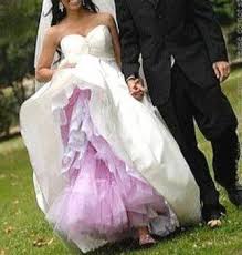 I Love This Idea Dye The Tulle Of Your Wedding Dress But It S Still Underneath All The White Wedding Wedding Dresses Dream Wedding