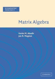 Check spelling or type a new query. Matrix Algebra By Karim M Abadir And Jan R Magnus Technical Books Pdf