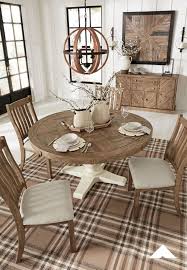 Grindleburg Dining Room Set By Ashley Furniture Pastoralcharm Farmhouse Farmhousedesig Ashley Furniture Dining Round Dining Room Sets Circular Dining Room