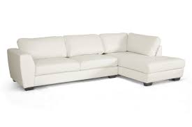 Get it as soon as thu, jun 24. Baxton Studio Orland White Leather Modern Sectional Sofa Set With Right Facing Chaise Wholesale Interiors