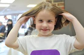 Isabelle cuts hair off for charity