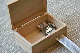 Diy Music Box Plain Wooden Box A Cranked 15 Notes Musical Etsy Music Gifts Diy Diy Music Box Music Box