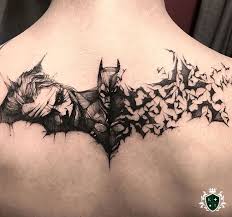 Batman Joker Erkek Sirt Dovme Modelleri Batman Dovme Erkek Joker Modelleri Sirt Marvel Tattoos Inspiration Tattoos Dovme