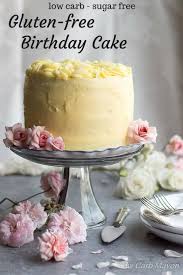 A former chemist, chang became a beautifully persnickety baker. Best Gluten Free Low Carb Birthday Cake Recipe Sugar Free