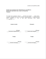 Descaga para imprimir en pdf y word. Carta Poder Formatos Y Ejemplos Word Para Llenar E Imprimir