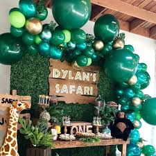 View more ideas for decorating and jungle play below. Pin On Jungle First Birthday Party Ideas Outfit And Decorations