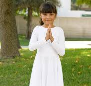 Girls' Liturgical Long Sleeve Dress