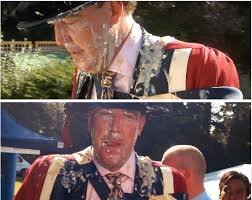 Jeremy clarkson is a doting dad to his three children emily, katya, and finlo and jeremy clarkson has revealed whether he knew the £1million answer on who wants to be a millionaire? Looking Back Why Did Jeremy Clarkson Get A Custard Pie In The Face Oxford Mail