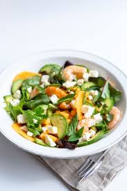 Recette De Salade Au Crevette Avocat Et Melon Salade Melon Recette Salade Recette Salade Ete