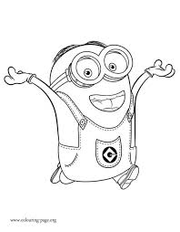 Minion coloring pages are a fun way for kids of all ages to develop creativity, focus, motor skills and color recognition. Minions Minion Dave Coloring Page Minion Coloring Pages Minions Coloring Pages Coloring Pages
