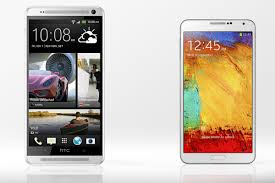 HTC One max vs. Samsung Galaxy Note 3