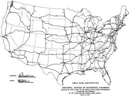 Always drive the prevailing speed of the interstate highway system is a federal program and has its own budget. 1 The Interstate Highway System In 1947 Source Bureau Of Public Download Scientific Diagram