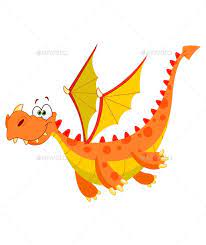 Flying Dragon Cartoon Dragon Dragon Illustration Cute Dragons