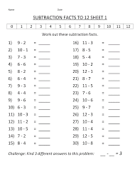 Grade One Math Worksheets Subtraction Subtraction Worksheets Winter Math Worksheets Math Worksheets