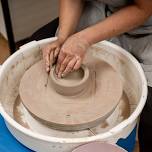 WORKSHOP: "Handbuilding Clay Vases & Bowls Using Leaf Accents"