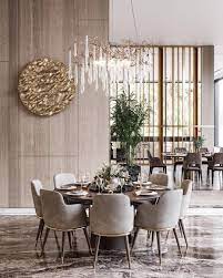 Interior Design Trends 2021 Luxury Minimal Design Is Here To Stay Covet Edition In 2021 Dining Room Contemporary Elegant Dining Room Dining Room Design