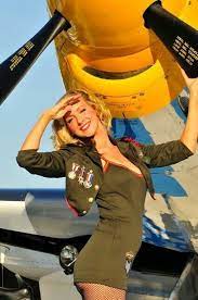 Nose art continued to be painted on to planes. Nose Art Aircraft Pin Ups